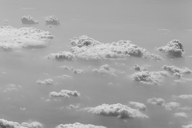 Foto vista panorámica de las nubes en el cielo