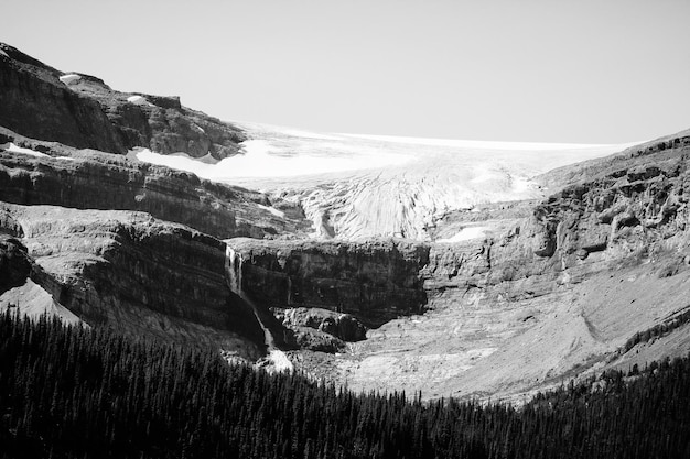 Foto vista panorámica del paisaje contra un cielo despejado