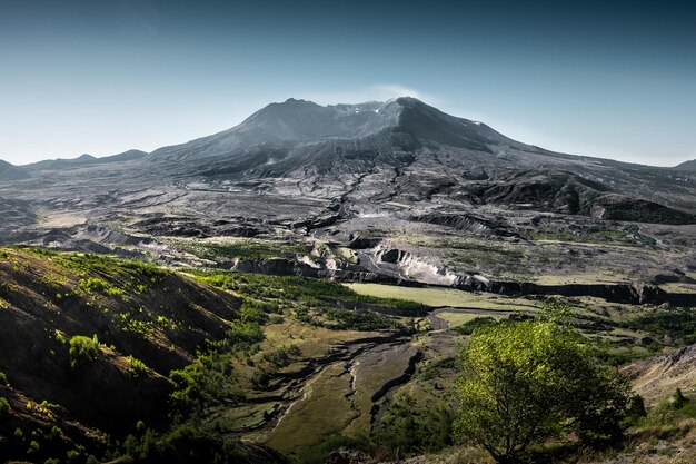 Foto vista panorámica del paisaje contra el cielo