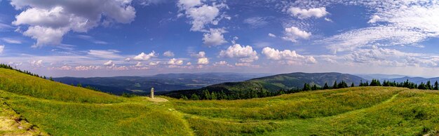 Foto vista panorámica del paisaje contra el cielo