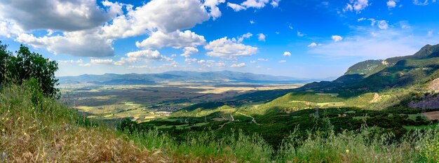 Foto vista panorámica del paisaje contra el cielo