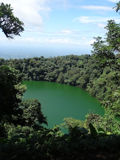 Foto vista panorámica del paisaje contra el cielo