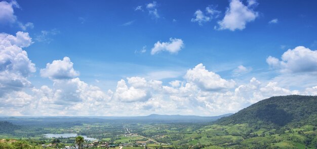 Foto vista panorámica del paisaje contra el cielo