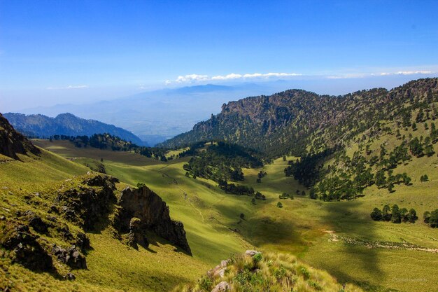 Foto vista panorámica del paisaje contra el cielo