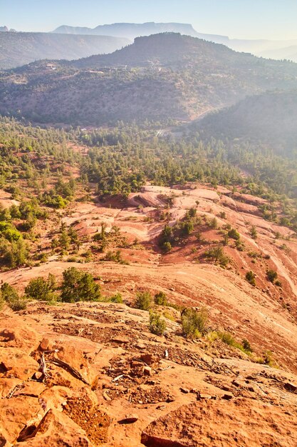 Foto vista panorámica del paisaje contra el cielo