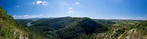 Foto vista panorámica del paisaje contra el cielo