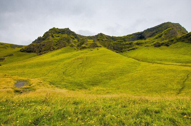 Foto vista panorámica del paisaje contra el cielo