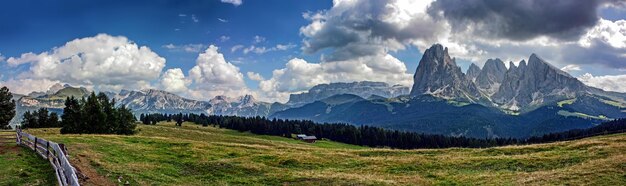 Foto vista panorámica del paisaje contra el cielo