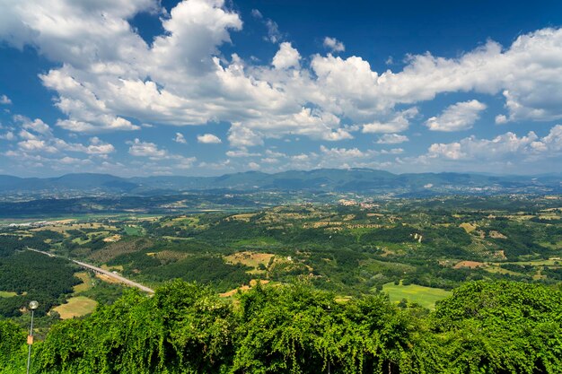 Foto vista panorámica del paisaje contra el cielo