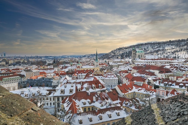 Vista panorámica de Praga República Checa