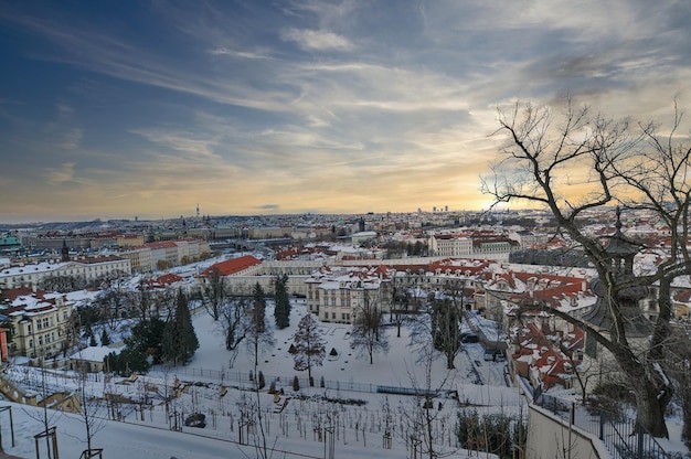 Vista panorámica de Praga República Checa