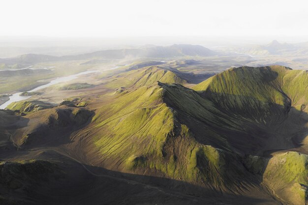 Vista panorámica de las tierras altas