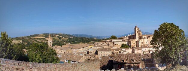 Vista panorámica de Urbino