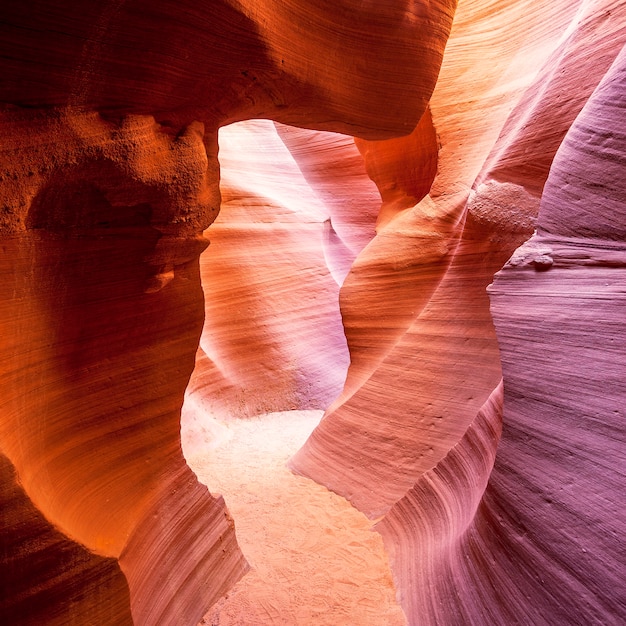 Vista para o famoso Antelope Canyon, EUA