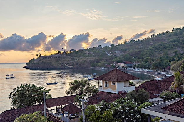 Vista para o mar da villa