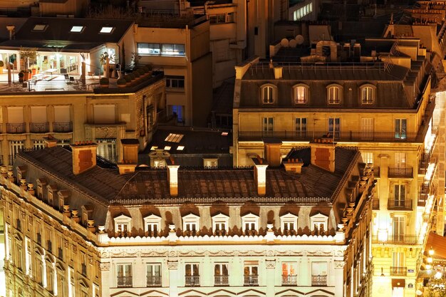 Vista de París desde el Arco del Triunfo París Francia