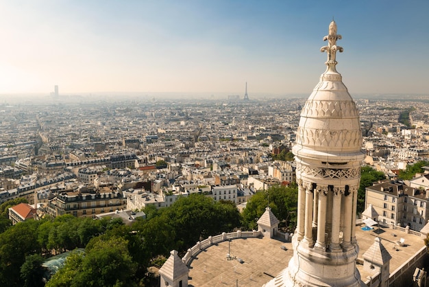 Vista de París desde el Sacre Coeur