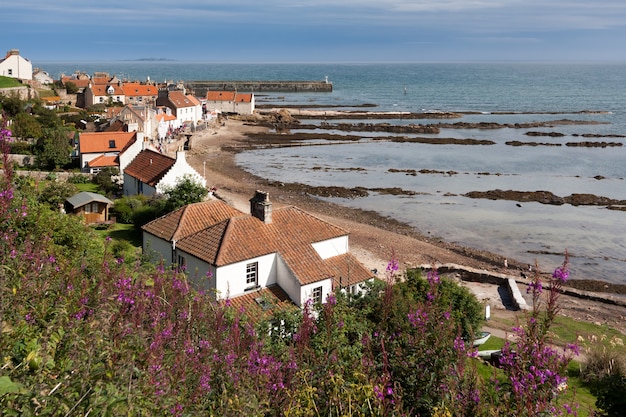 Vista de Pittenweem en Fife Escocia