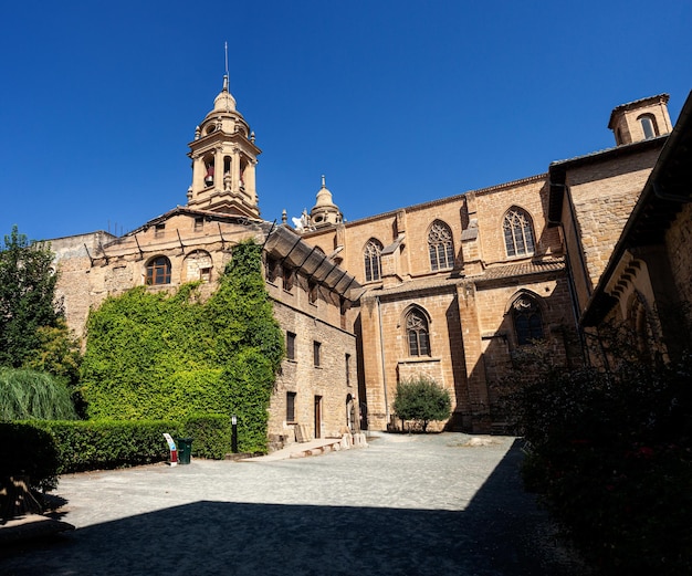 Vista posterior de la Catedral de Pamplona de Santa Mara la Real Navarra España