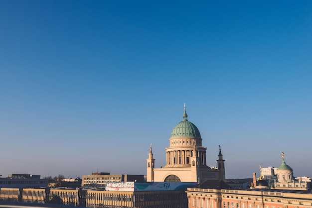 Vista de Potsdam con la iglesia de San Nicolás