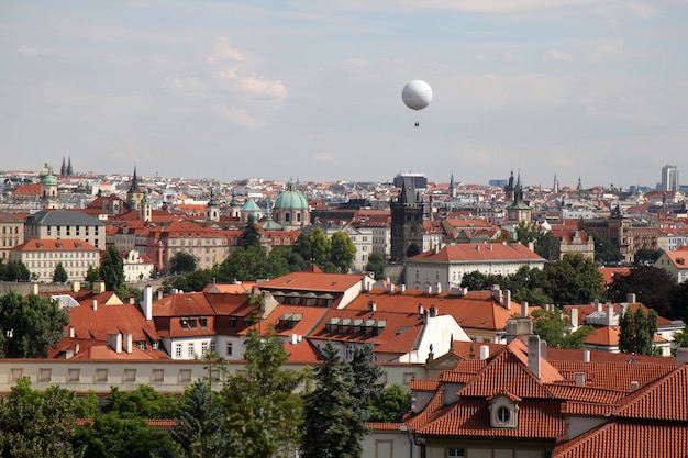 vista de Praga desde la colina