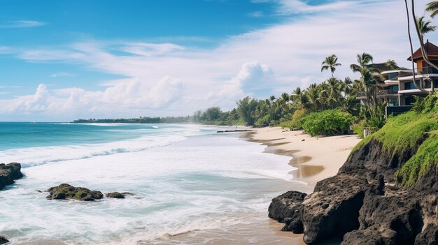 Vista Praia de Balis