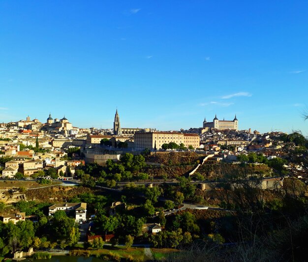 Foto vista de un pueblo en españa