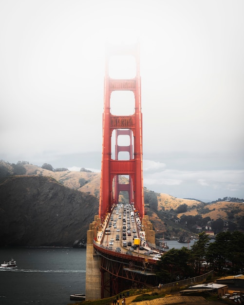 Vista del puente Golden Gate, San Francisco, Estados Unidos