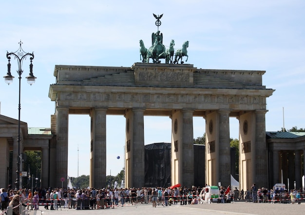 Vista de la Puerta de Brandeburgo