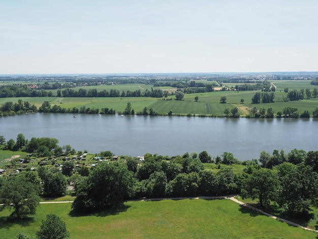 Vista del río Danubio en Donaustauf