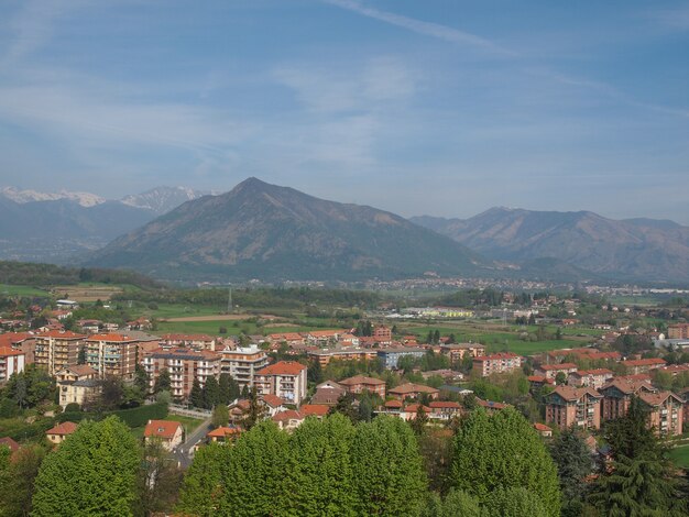 Vista de Rivoli, Italia