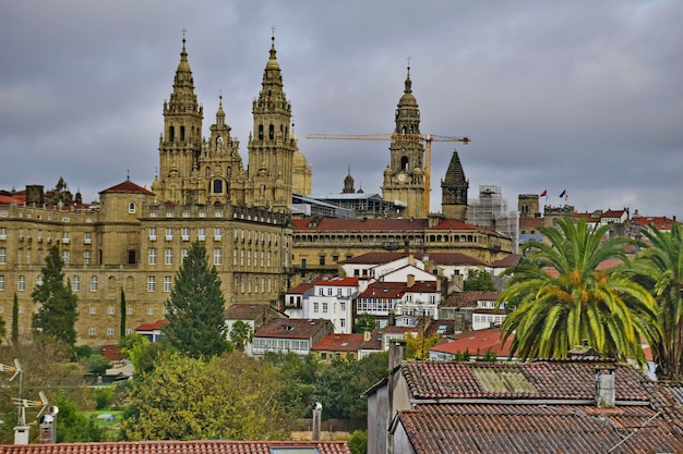 Vista de Santiago de Compostela