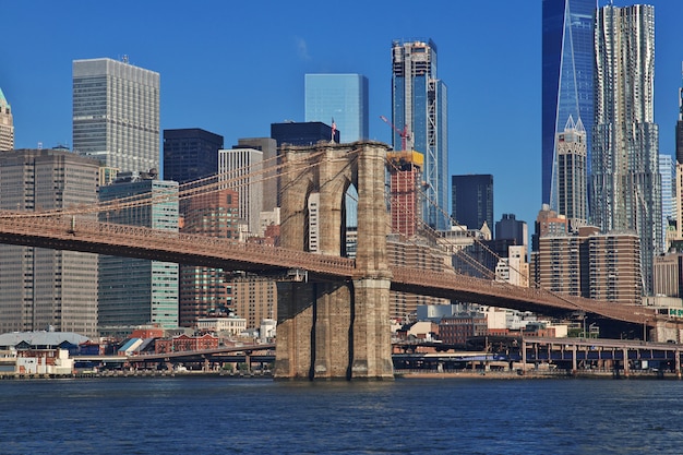 La vista sobre el centro de la ciudad, Nueva York, Estados Unidos