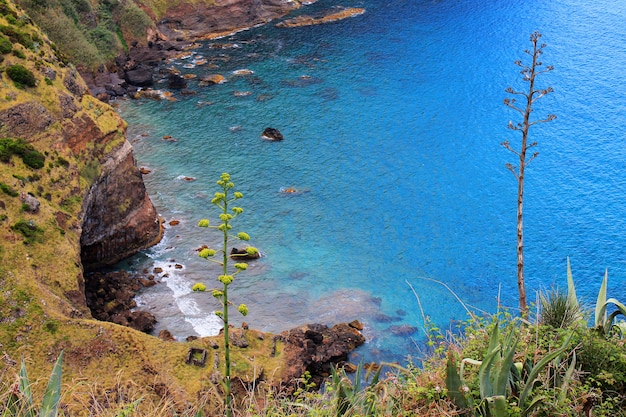 Vista sobre el mar en Azores Portugal