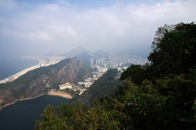 La vista sobre Río de Janeiro, Brasil