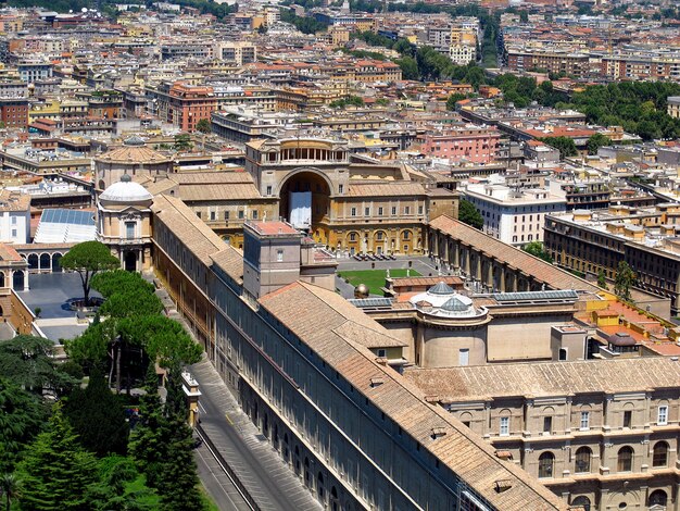 La vista sobre el Vaticano, Roma, Italia