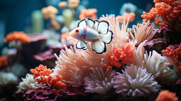 vista submarina del arrecife de coral