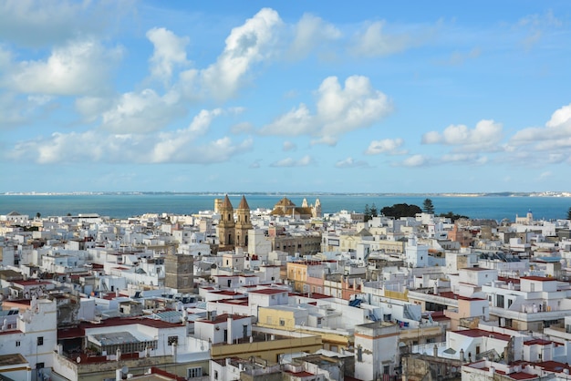 Vista superior de Cádiz