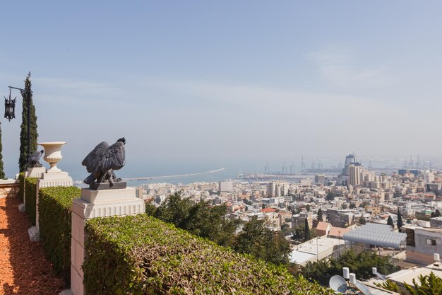 Vista superior de la ciudad de Haifa