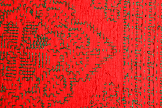 Vista superior com textura de fundo abstrato em tons de vermelho