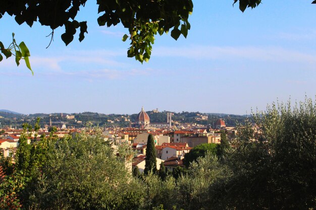 Vista superior da Catedral Duomo em Florença