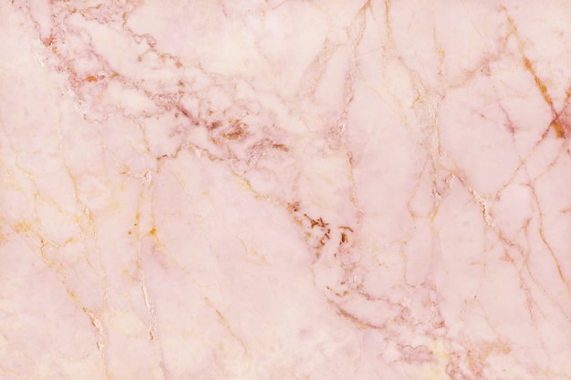 Vista superior do fundo de textura de mármore ouro rosa, piso de pedra da telha natural