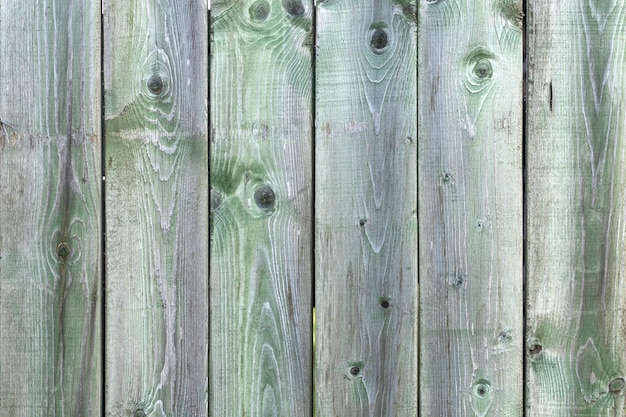 Vista superior de la mesa de madera gris envejecida rústica Textura de fondo de madera vintage con nudos