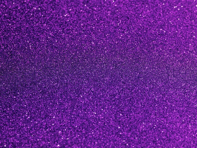 Vista superior roxo glitter fundo