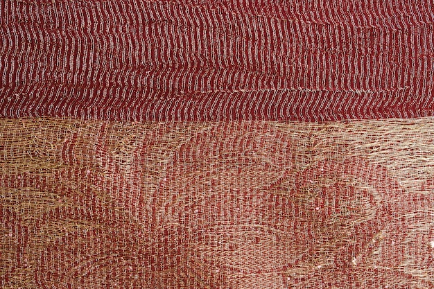 Vista superior textura textil abstracta para el fondo