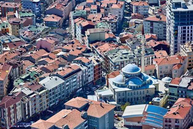 Vista de los tejados de Estambul