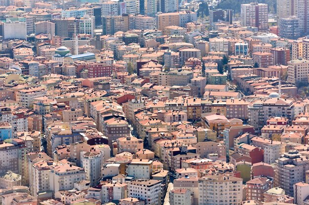 Vista de los tejados de Estambul