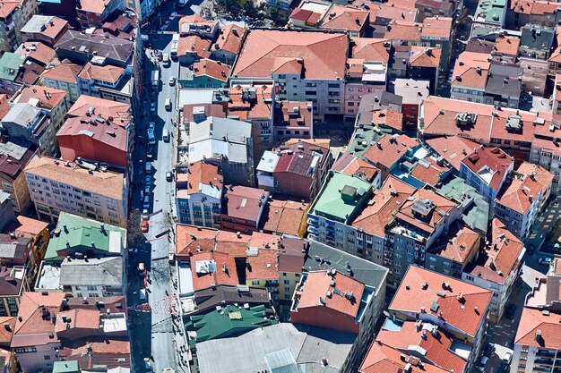 Vista de los tejados de Estambul