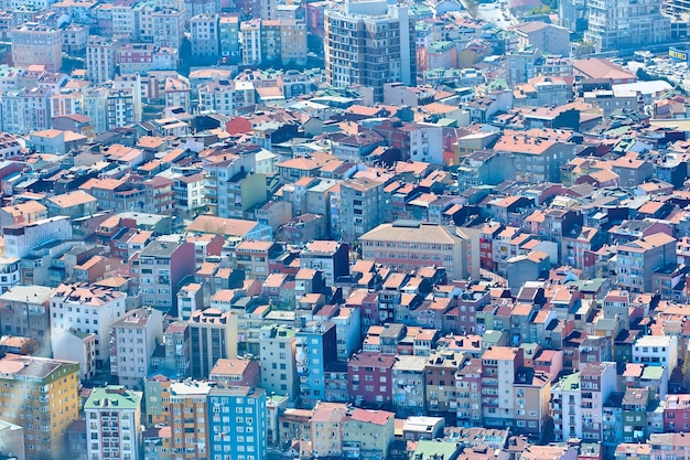 Vista de los tejados de Estambul