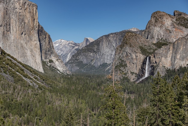 Vista del túnel en Yosemite NP